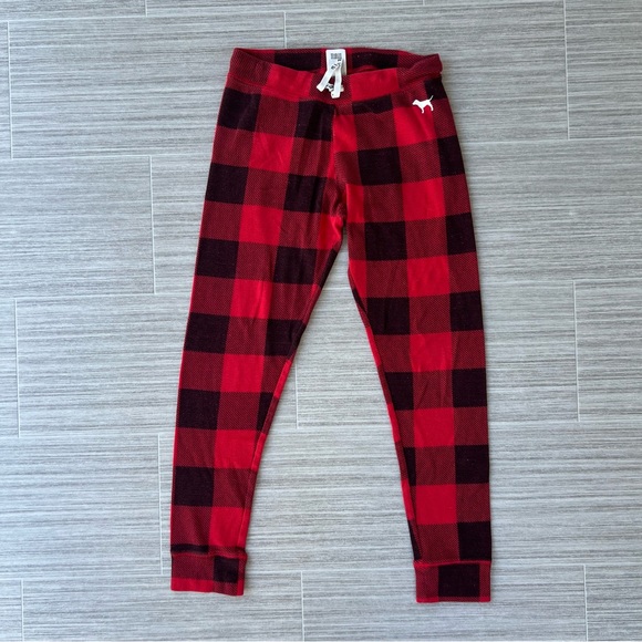 Victorias Secret Pink Buffalo Check joggers, Medium - Picture 3 of 4
